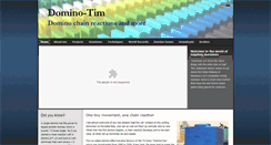 Desktop Screenshot of domino-tim.de