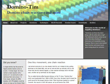 Tablet Screenshot of domino-tim.de